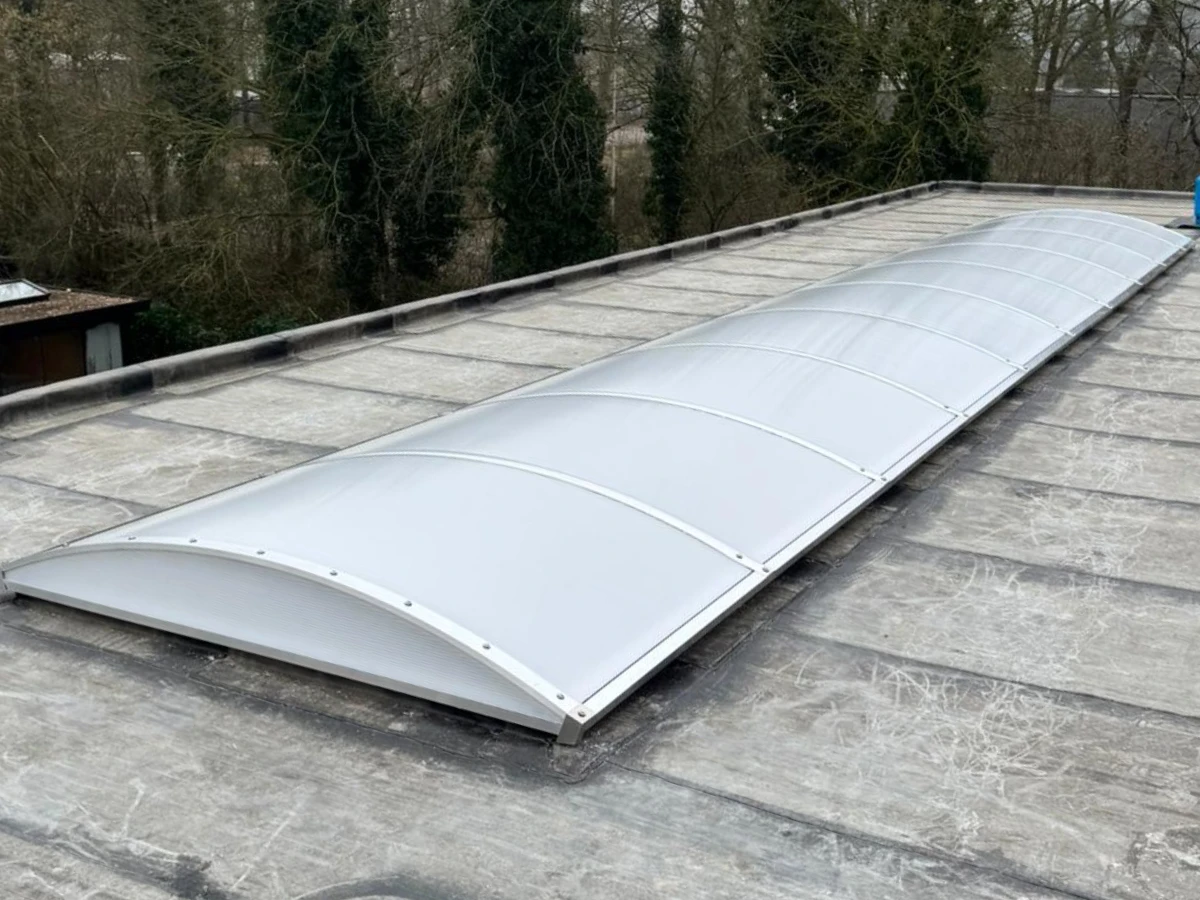 FKM Daglicht oplossingen - Projecten - Zuidwolde - vernieuwen lichtstraat